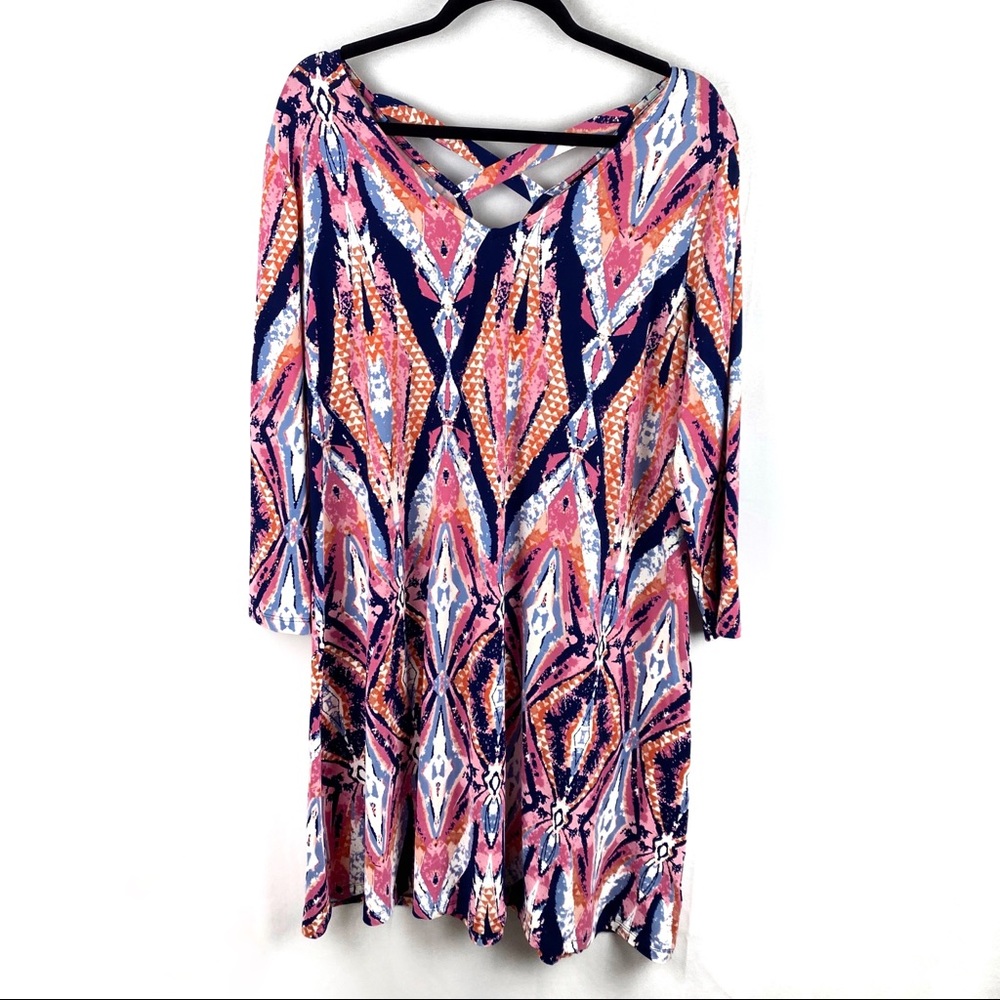 New Directions | Patterned Dress | NEW WITH TAGS